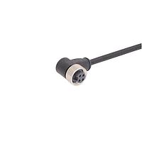 HARTING 21349900496075 Ethernet Cables / Networking Cables 7/8" 4PIN FML RA SNGL END 7.5M PUR