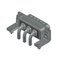 Amphenol CONEC 3F3SPA22S56K40X Mixed Contact D-Sub Connectors 3W3 47nF pcb clip