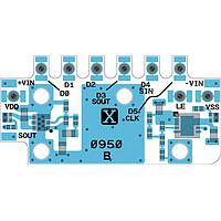 Quantic X-Microwave XR-B2J4-0804D-SP Bias Controller Bias Controller, ADP7182ACPZ-R7 [PCB: 0950]Spring Pins
