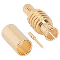 Amphenol RF 252121-75 Connectors MCX CRIMP PLUG 179U 75 OHM DB GOLD