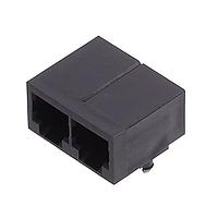Molex 43223-6122 Ganged RA 6/4/2 RJ-11 flangeless ganged