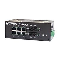 Advantech 708FX2-SC Managed Ethernet Switches 8-P,610/100TX,2-100FX,FXU,DIN,MM,SC,2KM