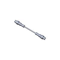 Amphenol LTW M12A04ML-12AML-PB003 Sensor Cables / Actuator Cables Circular Metric Connector MPronto-12 (M12 Push Pull), A Code, Metal, 4A, 04 pins, Male Connector, Male Contact, Straight-to-Straight, Overmolded Double Ended, Length 3000mm, IP68 Mated