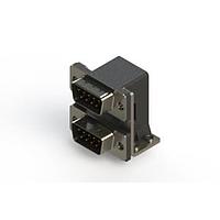 EDAC 661-009-264-057 Dual Port D-Sub Connectors Right-angle Dual Port D-Sub Connector