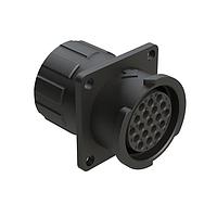 Amphenol SINE Systems FLS014N19SHEC03 Connectors 19 POS SQUARE FLANGE RECEPT