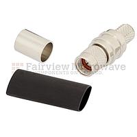 Conector Fairview EZ-400-FM-75 (75 Ohm,F Male, LMR-400-75 Cable)