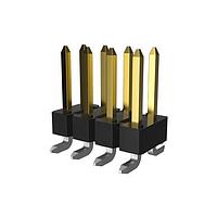 Amphenol FCI 54202-S30-05ALF Headers & Wire Housings BergStik, Board to Board connector, 2.54mm (0.100in), Unshrouded vertical Header, Surface Mount, Double Row, 10 Positions