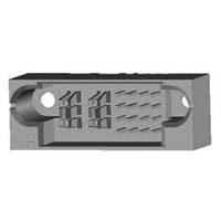 AMP Connectors - TE Connectivity 6600310-7 Power to the Board 2P 16S MBXL VERT HDR