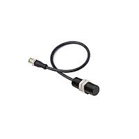 Sensor Solutions A63-APS360-LACB1E Position Sensor Angle Position Sensor - Barrel, Aluminum Housing, Wire Leads with Connector