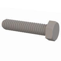 Essentra Components 010832H075 Cap Screw Hex Unslotted Bolt, #8-32 Thread, 3/4 Lg