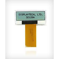 Displaytech 32128A FC BW-3 LCD Graphic Displays 3V Dot sz=.242x.245 White Backlight