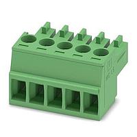 PHOENIX CONTACT 1840395 Plugs 5 Pos 3.5mm pitch Plug 28-16 AWG Screw