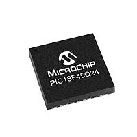 Microchip Technology PIC18F45Q24-E/MP Microcontrollers 32KB Flash, 2KB RAM, 512bytes EEPROM, MVIO, 10b ADC2, 8b DAC, ACP, Comp, PWM,