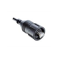 Amphenol LTW ROP-5SAMMM-TLM7B05 Cat 5e RJ, ODVA, Plastic, 1.5A, Cat 5e, Straight, 3 Points Lock, Overmolded, Length 5000mm, IP67 Mated