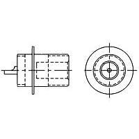 AMP Connectors - TE Connectivity 445159-1 LGH Lead Cable RECPT LGH 1/4