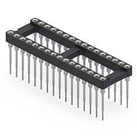 Mill-Max 126-93-432-41-001000 IC & Component Sockets 32P PLUGABLE WRAPOST TAIL SKT .425L