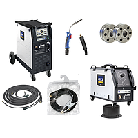 GYS PROMIG 400-4S DUO DV 4 MIG/MAG Welding Machine Set (3ph; 230/400V; 40-350A; Cable 5m)