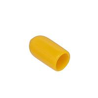 Essentra Components DM0250-1/2E Flexible End Cap 0.250 ID 0.500 LENGTH:PVC DIP YELLOW HTS