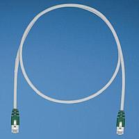 Panduit STPCH6MBGR Cat 5e Copper Patch Cord, Cat 5e, Intl Gray S/F