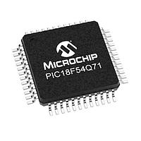 Microchip Technology PIC18F54Q71-I/6LX MCUs 16KB Flash, 1KB RAM, 2x OPA, 12-bit differential ADCC with comp