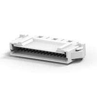 AMP Connectors - TE Connectivity 1-292215-6 Shrouded 16 POS POST HDR 1.5mm