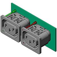 Schurter 6600.4312 Outlets 6600 APPLIANCE OUTLT 10A 70