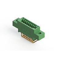 EDAC 345-008-558-604 With Flanges .100" (2.54mm) Pitch Card Edge Connector