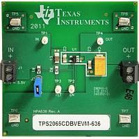Texas Instruments TPS2065CDBVEVM-636 Power Distribution TPS2065 EVAL MOD