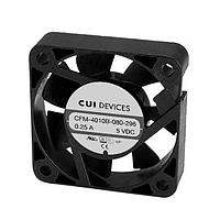 Same Sky (formerly CUI Devices) CFM-4010C-080-296-20 Axial dc axial fan, 40 mm square, 10 mm, 5 Vdc