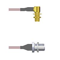 Amphenol Custom Cable Q-2P01U0005108i RF Cable Assemblies SMA-RJB/N-SJB G316 108I