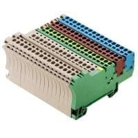 Weidmuller 1692680000 DIN Rail Terminal Blocks ZIA 1.5/4L-PE/16/KB