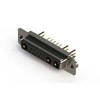 EDAC 628-13W3624-5TA Mixed Contact D-Sub Connectors Vertical Combo Dsub