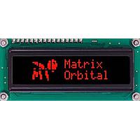 Matrix Orbital OK162-12-OR-E OLED Displays OLED 16 X 2 RED EXTENDED TEMP