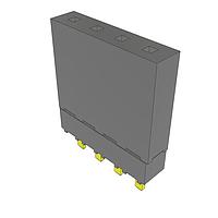 Samtec ESW-104-12-G-S Stackthrough .100" Elevated Socket Strip