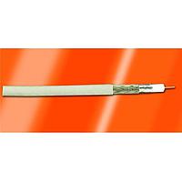 Alpha Wire 9062A BK005 Coaxial Cables 22 AWG 1 Conductor 750V Braid, PE, PVC 100ft Spool, Black