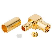 Amphenol RF 142206 Connectors SMB RIGHT ANGLE PLUG 58 GOLD