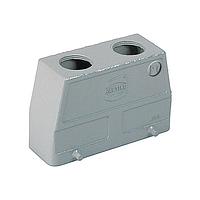 HARTING 19300160466 Hoods METAL HOOD HAN 16B 2 LEVERS