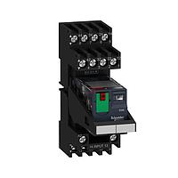 SCHNEIDER RXM4AB2P7PVM Harmony Relay RXM Relay & mixed Socket,4C/O 6A 230VAC