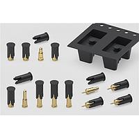 Mill-Max 806-22-001-10-004191 Spring-Loaded ThruHoleSpringPin RmvblCap H.197