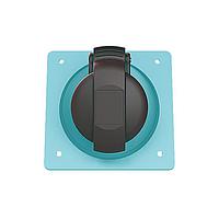 Amphenol Tuchel 2CMA193235R1000 Connectors 3P+N+E Panel Mounted Socket Outlet. Replaces Part# 416RAU6