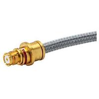 HUBER+SUHNER 21_SMPSL-50-1-1SP RF Connectors / Coaxial Connectors Self Lock SMP straight jack (female) cable connector Space version