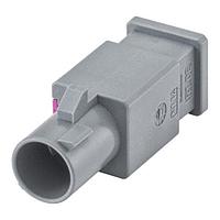 Rosenberger 59Z114-000G Accessories Plastic housing Plug Straight G Grey