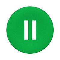 SCHNEIDER ZBA7336 Head for Pushbutton GREEN CAPS WITH WHITE II