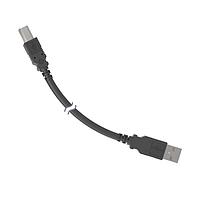 Banner Engineering SC-USB1 USB Cables / IEEE 1394 Cables Cordset USB-A to USB-B Double Ended; 4-pin Straight Male; 4-pin Straight Male Connectors with Shield; 1.83 m (6 ft) in Length; Black PVC Jacket
