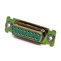 Cinch DAMR15S Receptacle DSUB 15F SOD R G30 ZINC