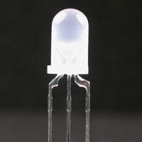 Kingbright W59EGW/CA Multi-Color LEDs RED/GREEN WHT DIFF 3 LEAD