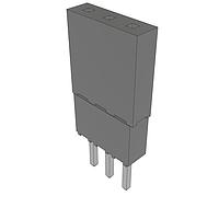 Samtec ESQ-103-23-L-S Sockets Elevated Socket Strip, 0.100" Pitch