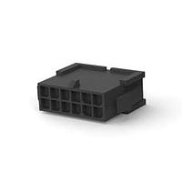 AMP Connectors - TE Connectivity 1-794615-2 Plug Housings PLUG DUAL PNL MNT 12