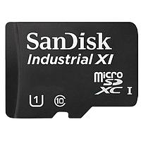 SanDisk SDSDQAF3-008G-XI MicroSD Cards 8GB Industrial MicroSD -40C to 85C