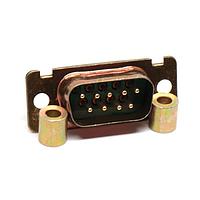 Cinch DEMM9PM Plug DSUB 9M PCB STR G50 ZINC